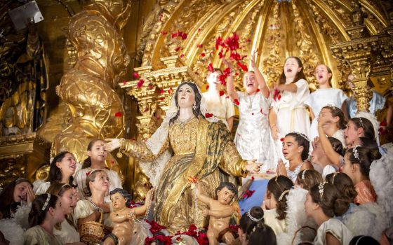 La Asunción de Cantillana en la fiesta de la Subida